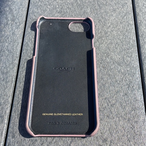 COACH IPHONE 6 LEATHER CASE - Picture 2 of 6